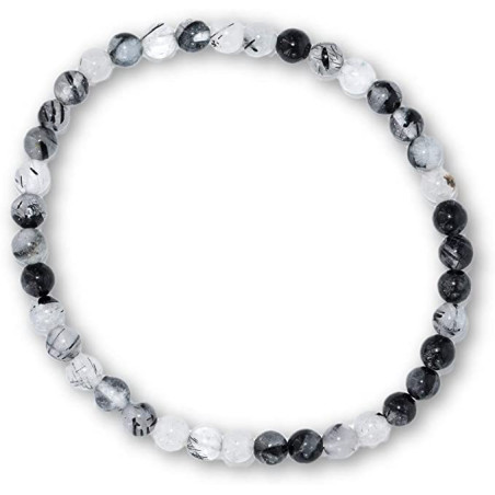 Bracciale di Quarzo tormalinato