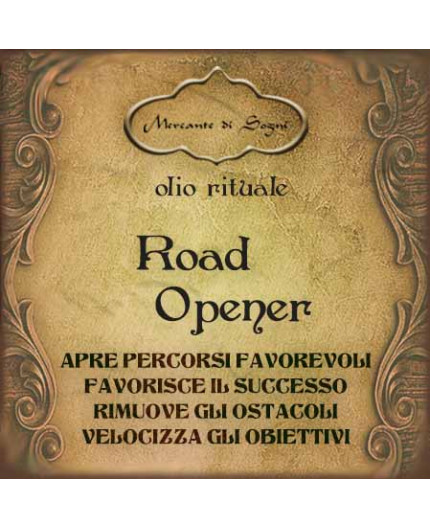 Road opener | Olio rituale