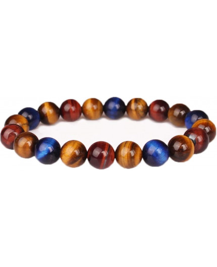Bracciale di Occhio di Tigre tricolore