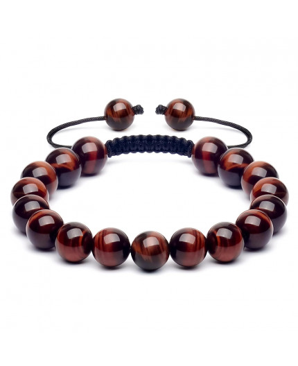 Bracciale di Occhio di Tigre Rosso