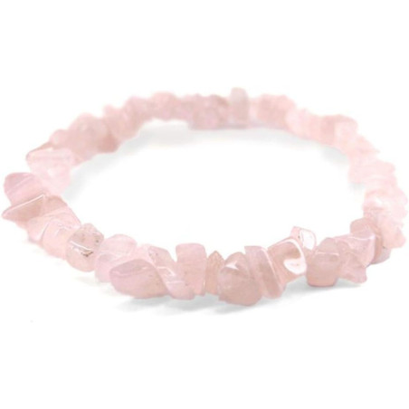 Bracciale di Quarzo Rosa