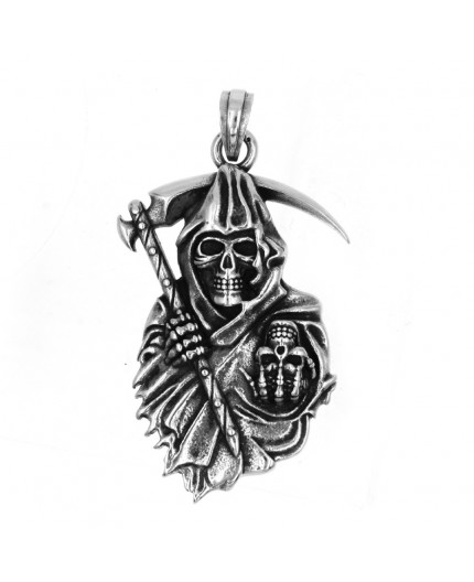 Ciondolo acciaio 316L | Triste Mietitore