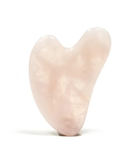 Pietra da massaggio gua sha in Quarzo rosa