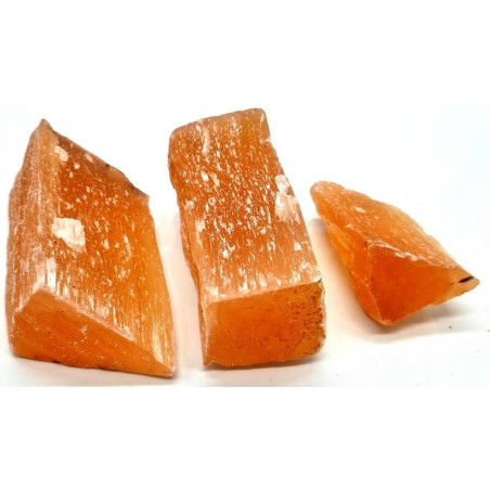 Selenite arancione | Pietra grezza