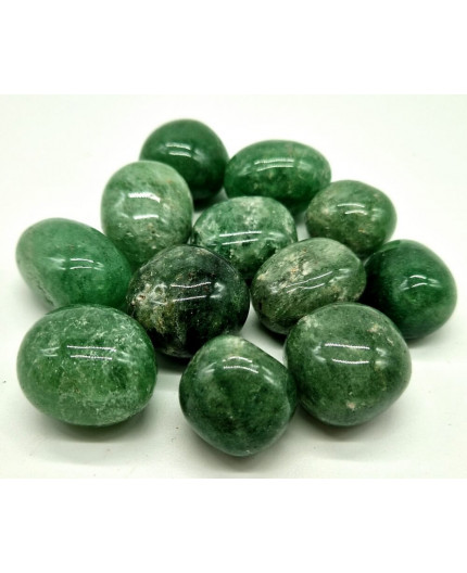 Quarzo fragola verde | Pietra burattata