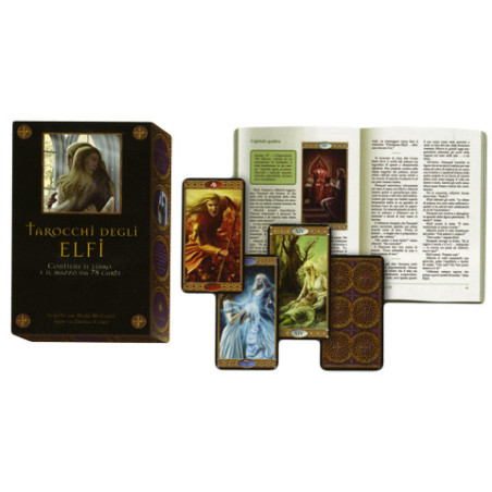 Tarocchi degli Elfi con Libro e Carte