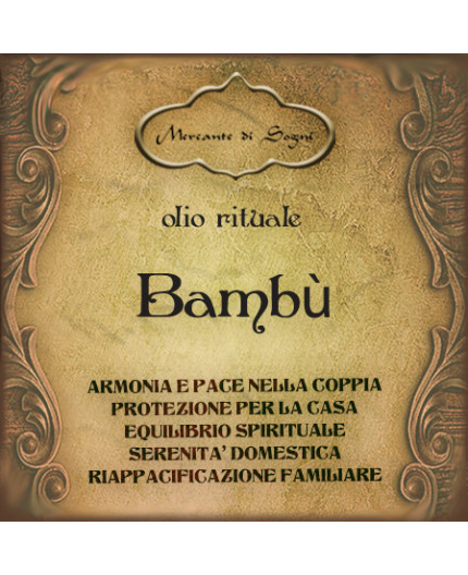 Bambù | Olio rituale