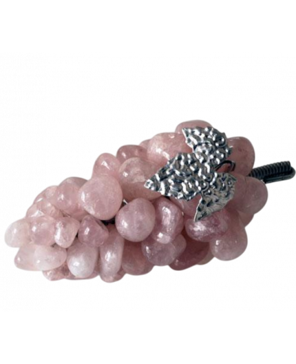 Grappolo d'Uva in Quarzo rosa