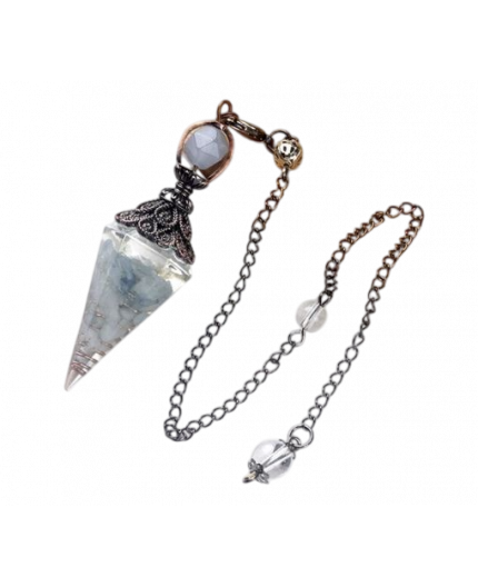Pendolo Orgonite Acquamarina