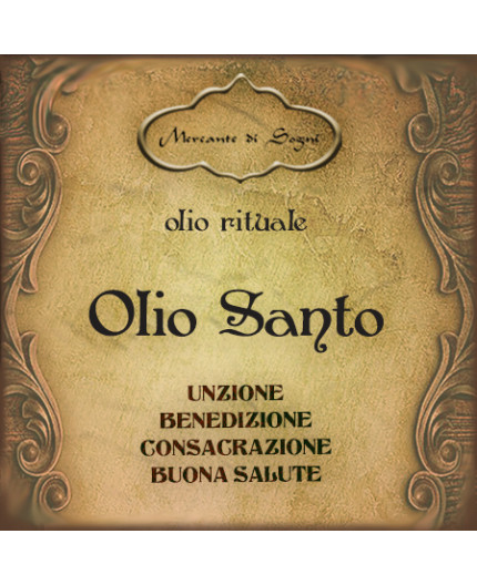 Olio santo | Olio rituale