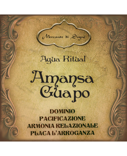 Amansa Guapo | Agua ritual