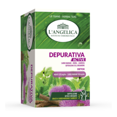 Tisana Depurativa Active | Cardo Mariano e Sambuco