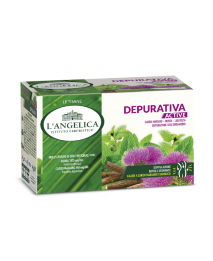 Tisana Depurativa Active | Cardo Mariano e Sambuco