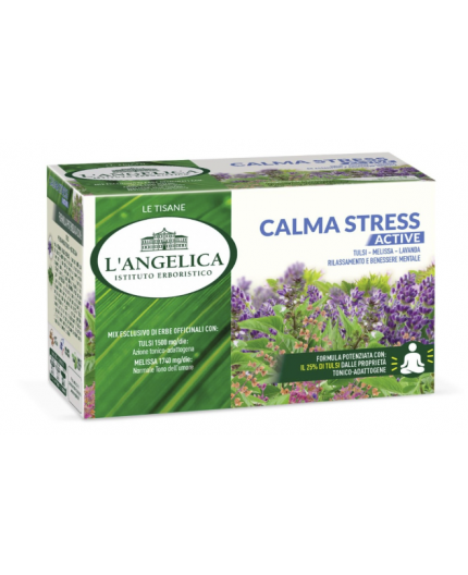 Tisana Calma Stress Active | Tulsi, Melissa e Lavanda
