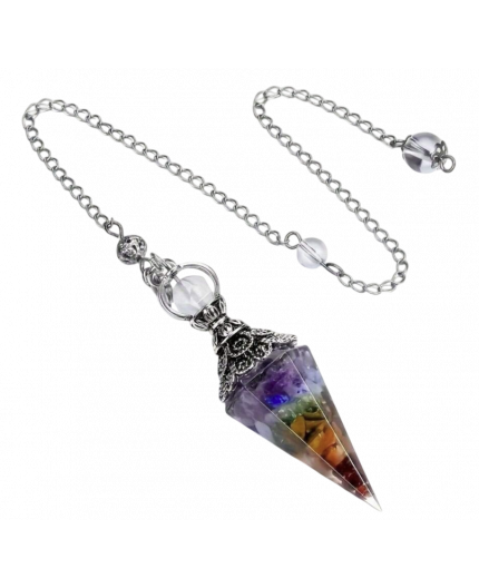 Pendolo Orgonite 7 Chakra