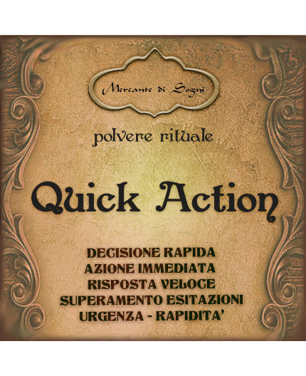 Quick Action | Polvere rituale Quick Action | Polvere rituale
