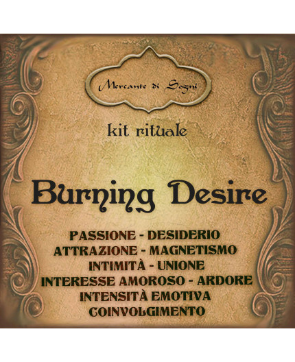 Burning Desire | Kit rituale con istruzioni