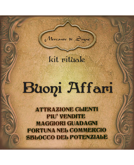 Buoni affari | Kit rituale