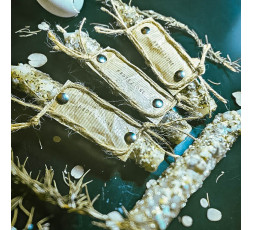 Candela Vestita "Protezione", Bianca