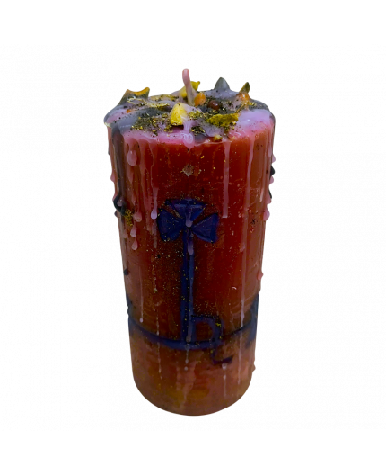 Candelotto Consacrato, Lilith | Rosso, Bianco e Violetto