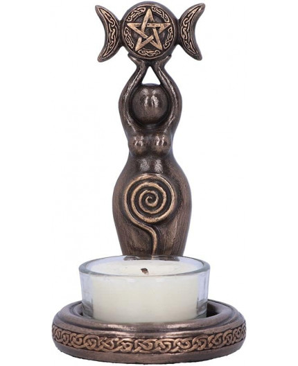 Triple Goddess Tea Light 12cm