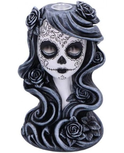 Flor de Muerte Backflow Incense Burner cm 17