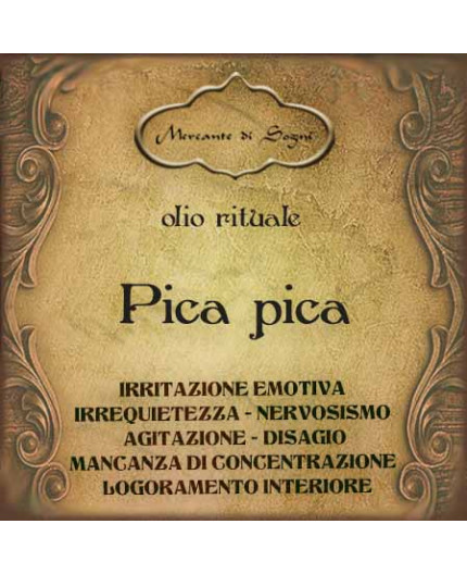 Pica pica | Olio rituale