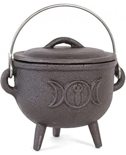 Cauldron With Triple Moon Cauldron With Triple Moon