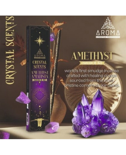 Incenso Crystal Ametista