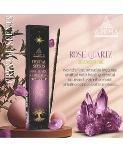 Incenso Crystal Quarzo Rosa