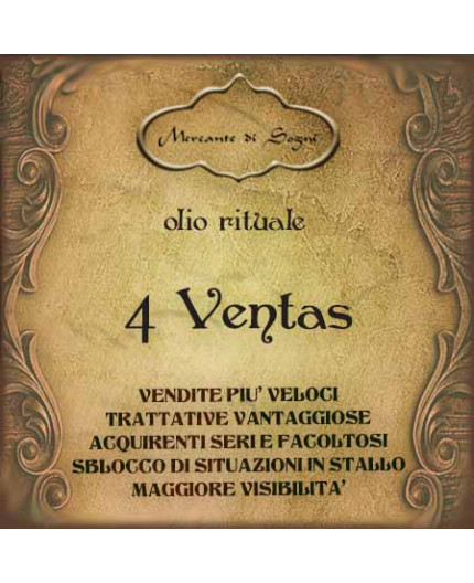 4 Ventas | Olio rituale