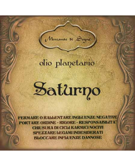 Saturno | Olio planetario