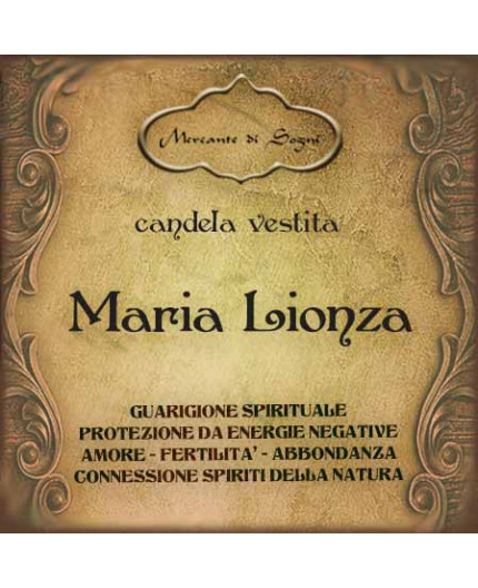 Maria Lionza | Candela vestita pronta all'uso