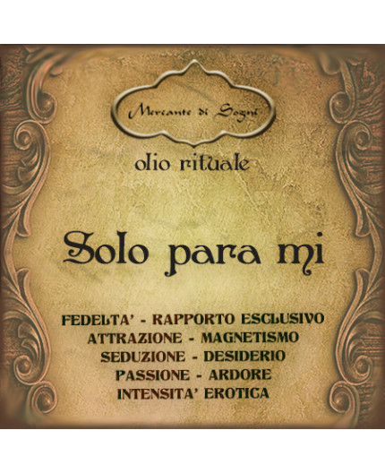 Solo para mí | Olio rituale