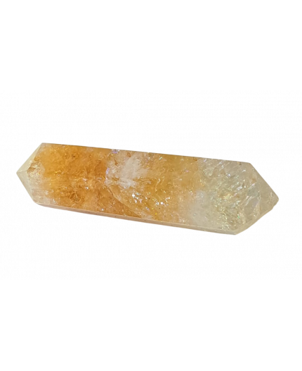 Punta Biterminata di Quarzo Citrino
