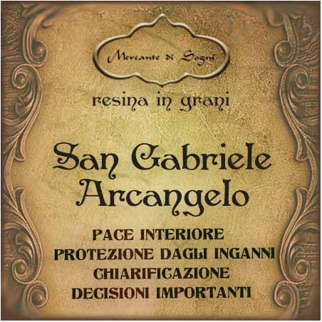 San Gabriele Arcangelo | Incenso in grani