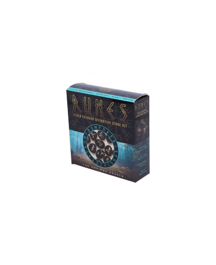 Rune Elder Futhark Divination Stone Kit