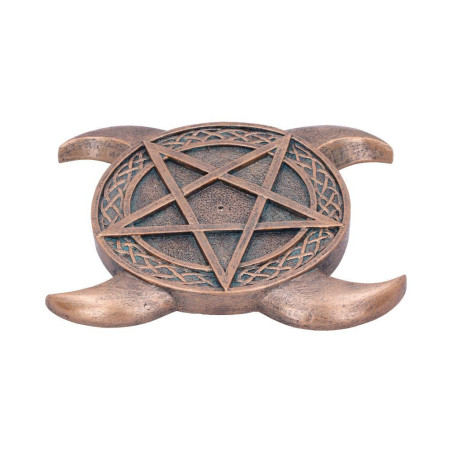 Triple Moon Pentacle Incense Burner 15,5 cm