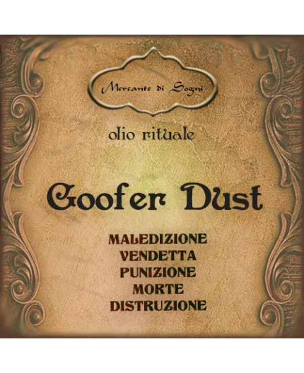 Goofer dust | Olio rituale