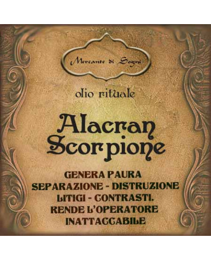 Scorpione | Olio rituale