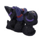 Three Wise Black Cats 11,5 cm Three Wise Black Cats 11,5 cm