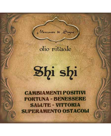 Shi shi | Olio rituale