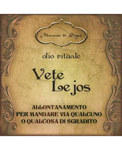 Vete Lejos | Olio rituale
