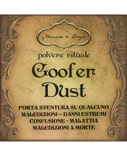 Goofer Dust | Polvere rituale