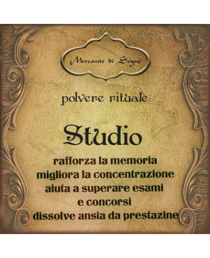 Studio | Polvere rituale