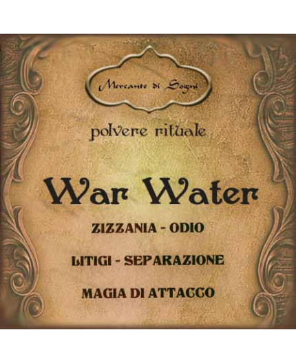 War Water | Polvere rituale