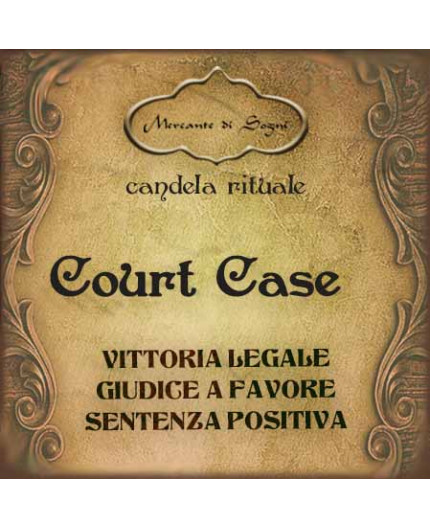 Court case | Candela vestita pronta all'uso