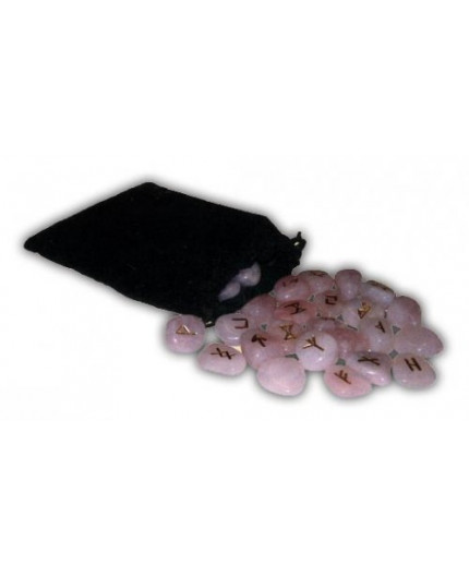 Rune in Quarzo Rosa