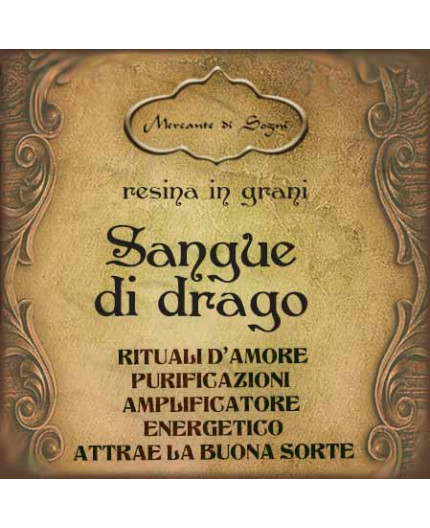 Sangue di drago | Resina in grani