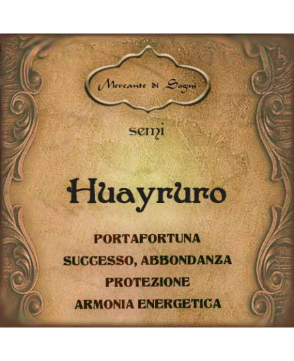 Huayruro | Semi interi